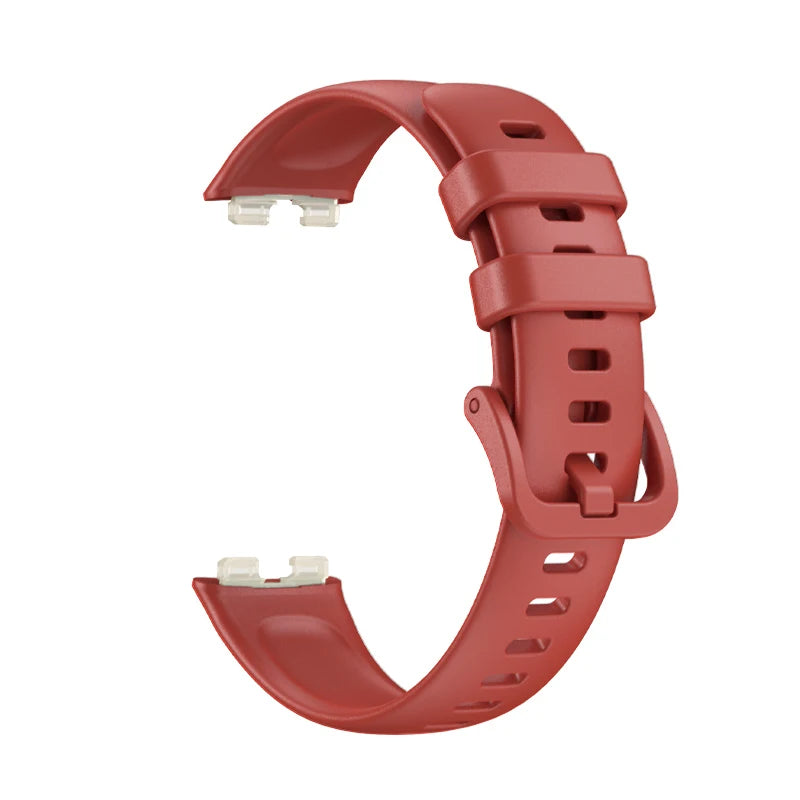 Silicone Watchbands For Huawei Band 10 9 8 Strap Replacement Universal Strap For Huawei Band 10 Correa Bracelet