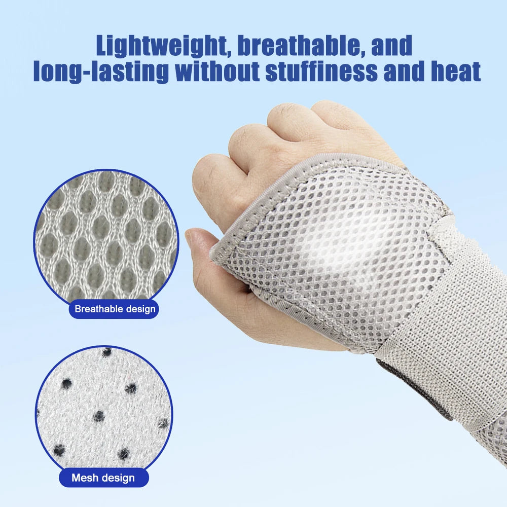 Carpal Tunnel Wrist Brace Adjustable Wrist Support Brace Wrist Compression Wrap for Arthritis Tendinitis Pain Relief