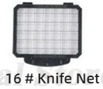 Homewise Cut Cubes and Slicing and Shredding Knife Accessories for M1 Commercial Multifunctional Vegetable Machine
