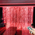 3M 6M USB LED Curtain 8 Modes Light with Remote Wedding Bedroom Living Room Ramadan Decorations EID Mubarak Valentine's Day 2026