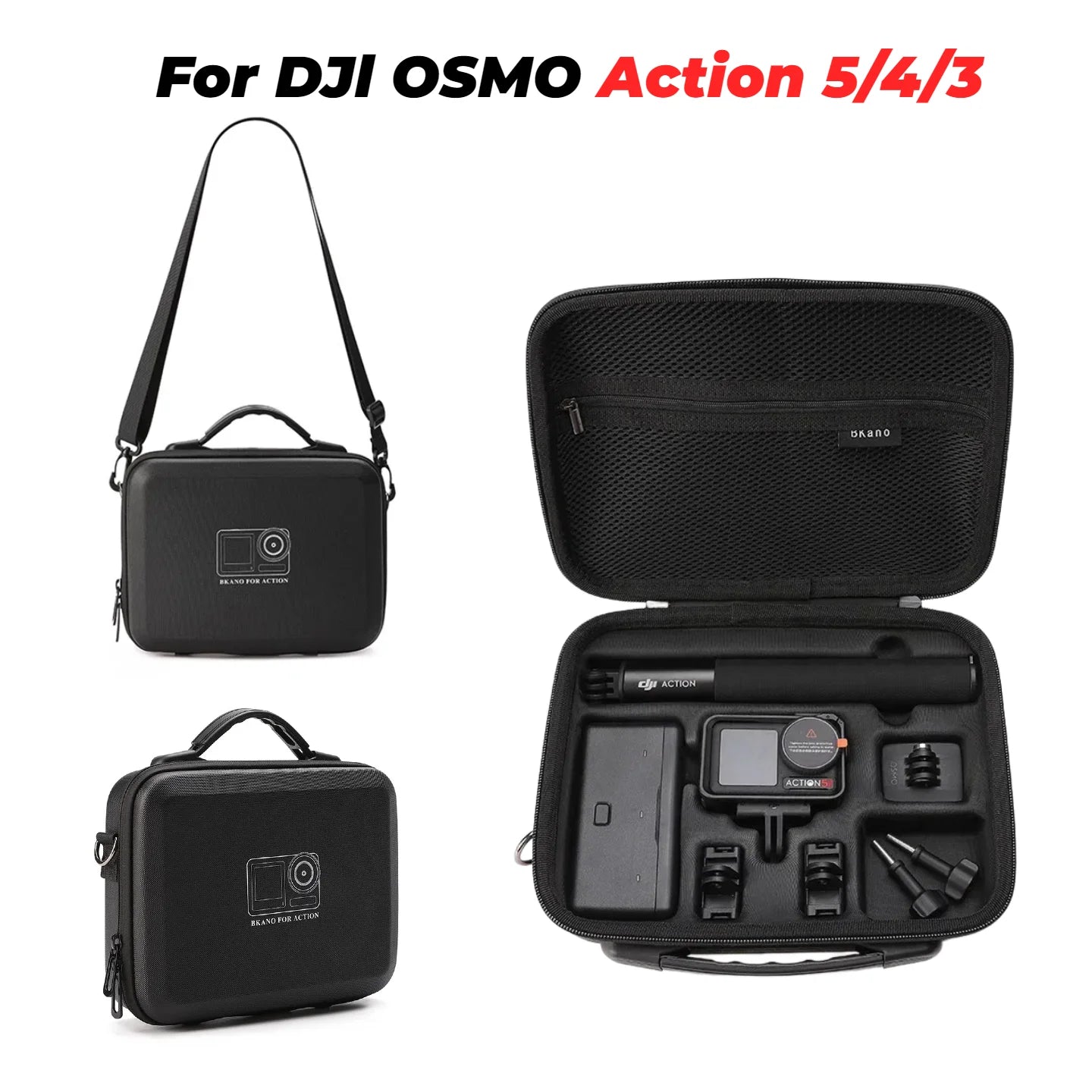 For DJI Osmo Action 5 Pro Action 4 3 Storage Bag Sports Camera Shoulder Protection Bag Portable Travel Prevention Handbag Box