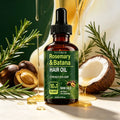 YUITIKUE Rosemary Batana Hair Oil 10 In 1 Plant Raw Oil Quick Absorb Non Sticky Strengthen Nourish Dry Frizzy Hair Care 30ml