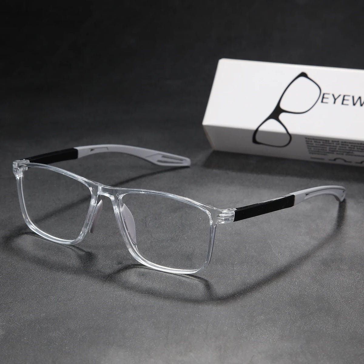 2 Pack Smart Automatic Zoom Eyeglasses Anti-Blue Light Reading Glasses Men Women Optical Spectacle Intelligent Zoom Eyeglass