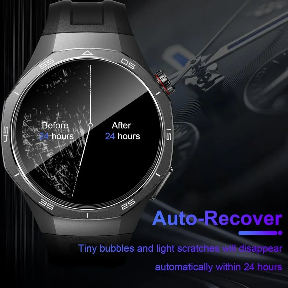 1-5pcs Tempered Glass for Huawei Watch GT5 41mm 46mm Anti-Scratch Screen Protector Film for Huawei Watch GT5 Pro 42mm/46mm