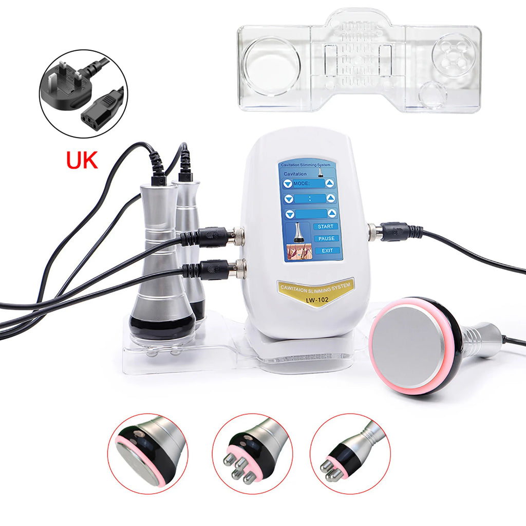 BEEMY  Ultrasonic Cavitation RF Body Slimming Machine Facial Massager Skin Tightening And Lifting Beauty Device for Skin Care