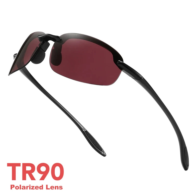Polarized Sports Sunglasses TR90 Material Flexible & Durable - UV Protection for Driving Fishing Golf Cycling Unisex