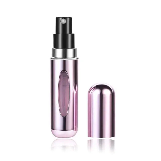 5ml /10ml Mini Portable Bottom-Filling Pump Perfume Bottle Sample Perfume Refillable Spray Bottle Empty Cosmetic Containers Set