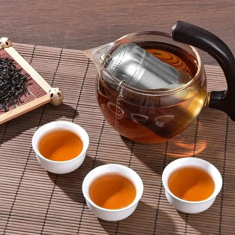 Stainless Steel Fine Mesh Infuser Ball for Loose Leaf Tea Coffee Spice Filter Teapot Accessories