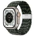 Braided solo loop strap For Apple watch band 44mm 40mm 45mm 41mm 42mm Nylon correa bracelet iWatch series 8 9 4 5 SE 6 7 Ultra 2