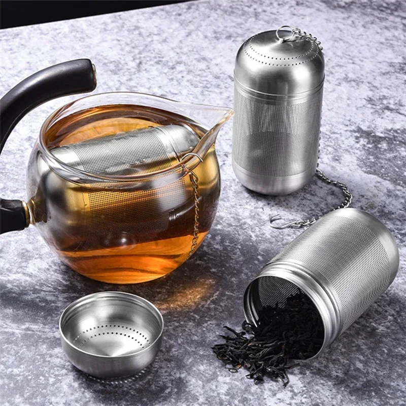 Stainless Steel Fine Mesh Infuser Ball for Loose Leaf Tea Coffee Spice Filter Teapot Accessories