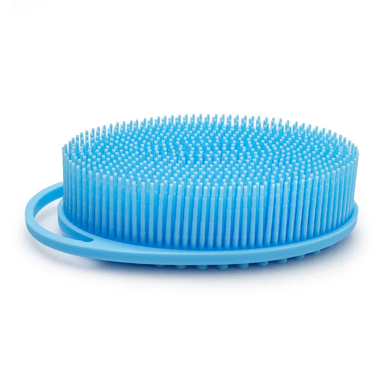 Exfoliating Silicone Body Scrubber Easy to Clean, Lathers Well, Long Lasting, And More Hygienic Than Traditional Loofah