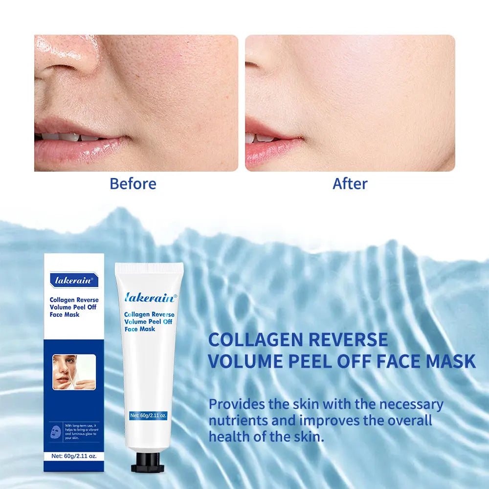 Collagen Peel Off Face Mask Reverse Volume Face Masks Skin Care Deep Collagen Mask Sheet Pack Anti Wrinkle Lifting SS Face Mask
