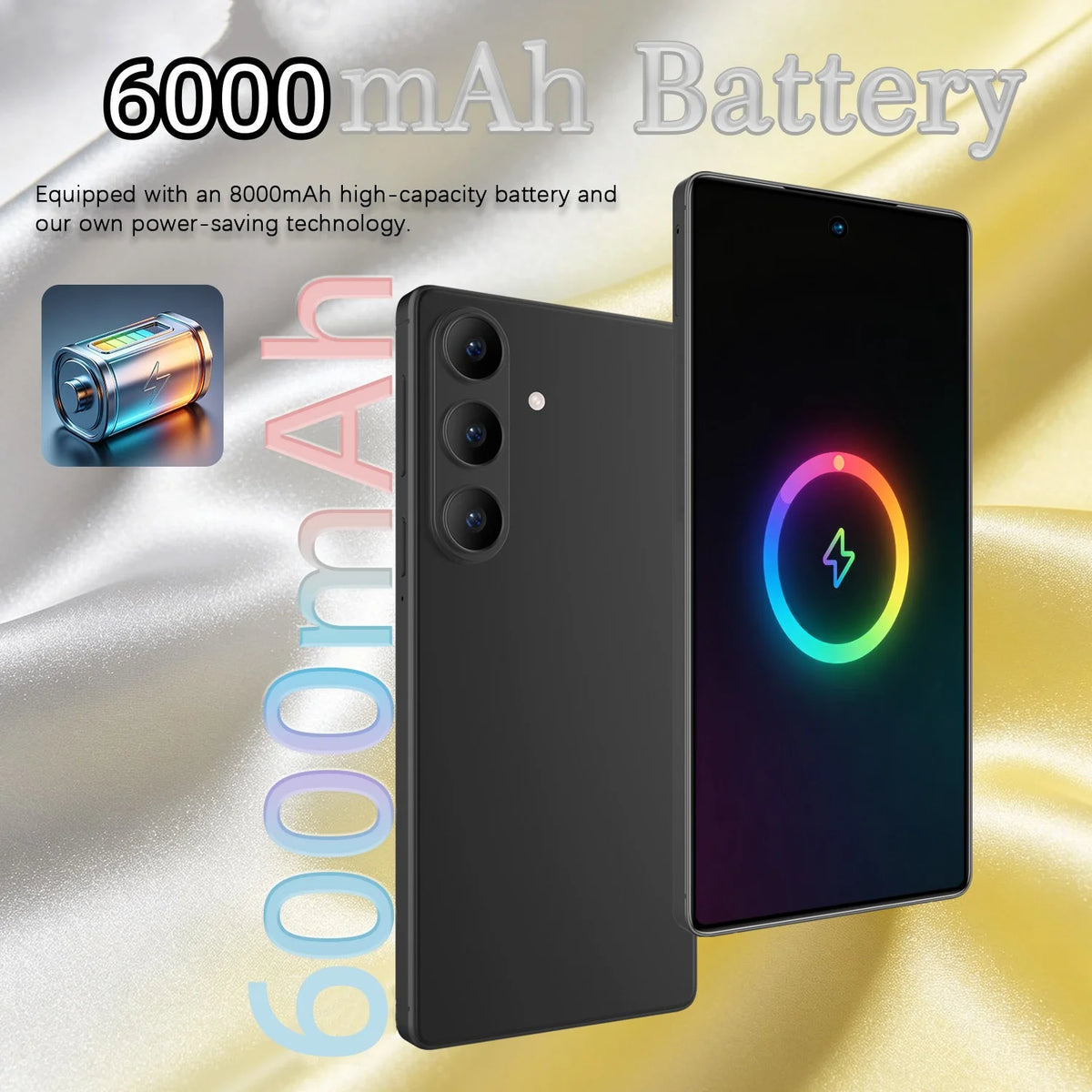 2026 NEW S26 + Smartphone Ultra intelligent 4G 5G dual card dual standby Android system 12GB+512GB global version 6000mAh