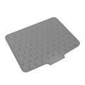 Silicone Dish Drying Mat Kitchen Countertop Drainer Pad Heat Resistant Anti-Slip Tableware Storage Tray Waterproof