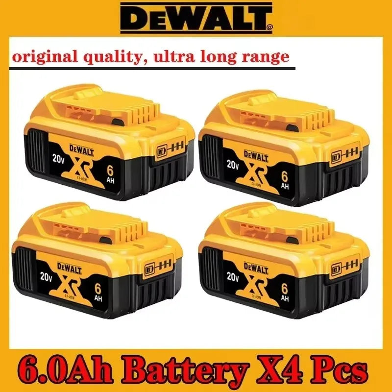 DeWALT Original Battery 20V/60V 6Ah 9Ah MAX FlexVolt for DCB606 DCB205 DCB206 DCB209 DCB182 Power Tool