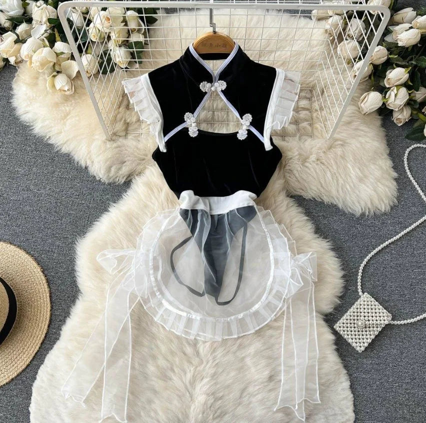 Woman Fashion Comfortable Jumpsuit Women Uniform Sexy Party Hotsweet Outfit Women Cool style Long Sleeve Jumpsuit Set Halloween