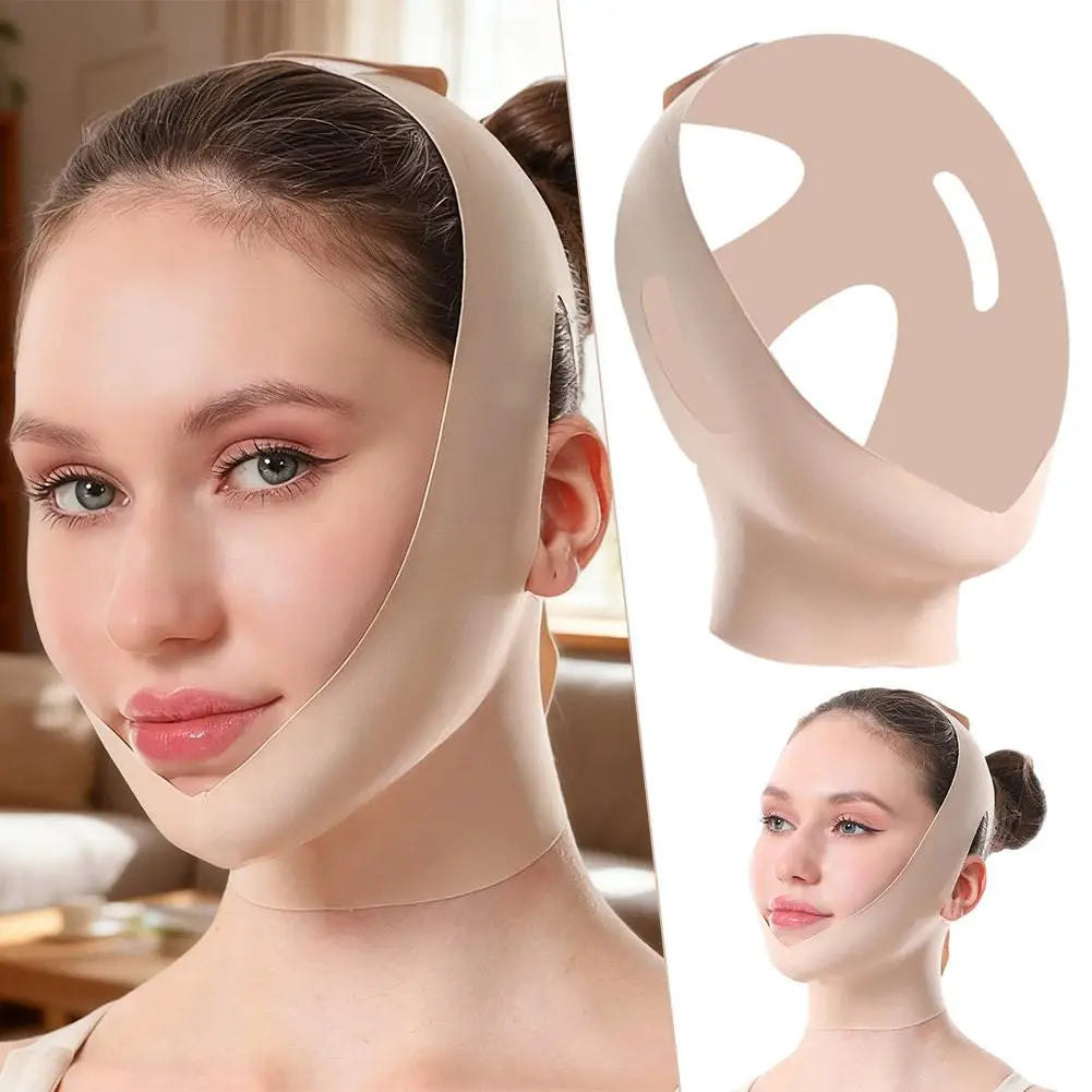 Face V Shaper Facial Slimming Bandage Relaxation Lift Up Belt Shape Lift Reduce Double Chin Face Thining Band Massage Hot Sale