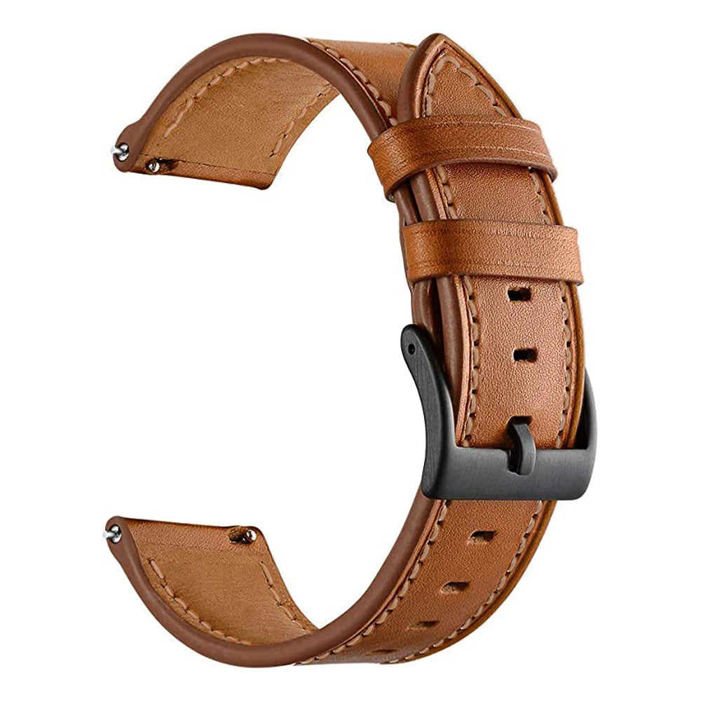 22mm Bracelet Leather Pемешок GTR4 Bands For Huami Amazfit GTR 3 Pro GTR 4 Watch Straps GTR3/GTR2/2e Stratos 3 2S 47mm Wristband