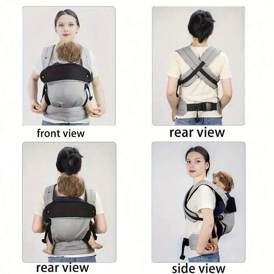 1Pc Simple Baby Carrier for Infants and Toddlers, Lightweight Baby Carrier, Multifunctional Front-Hold Baby Carrier - Comfortable and Soft, Easy to Use for Outings, a Gift for Your Baby