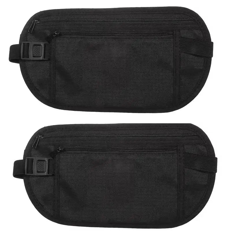 1pc Sport Running Wais Bag Invisible Travel Waist Packs Pouch For Passport Money Belt Bag Hidden Security Wallet Gift Pack