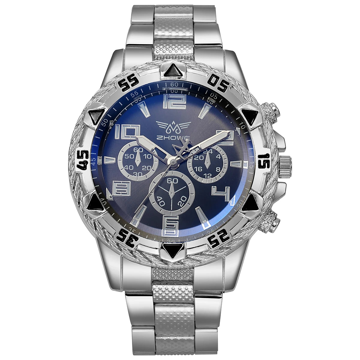 Rock Heavy Popular Big Dial Men Quartz Watches Horloges Mannen Мужские Часы Luxury Brand Men's Wristwatch Relogio Masculino Saat