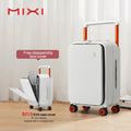 Mixi 2026 New Design Wide Handle Suitcase Men Carry-On Luggage Women Travel Trolley Case 20 Inch Cabin PC Aluminum Frame M9275