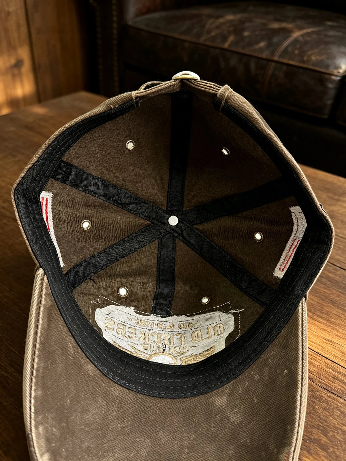 Vintage Washed Baseball Cap Men Skull Wing Embroidery Rivet Leather Patch Hat Retro Biker Motorcycle Adjustable Outdoor Sun Hat