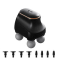 Portable Fascia Gun Muscle Massager Gun Four-head High Frequency Neck Shoulder Waist Massage Machine Professional Fascia Massage