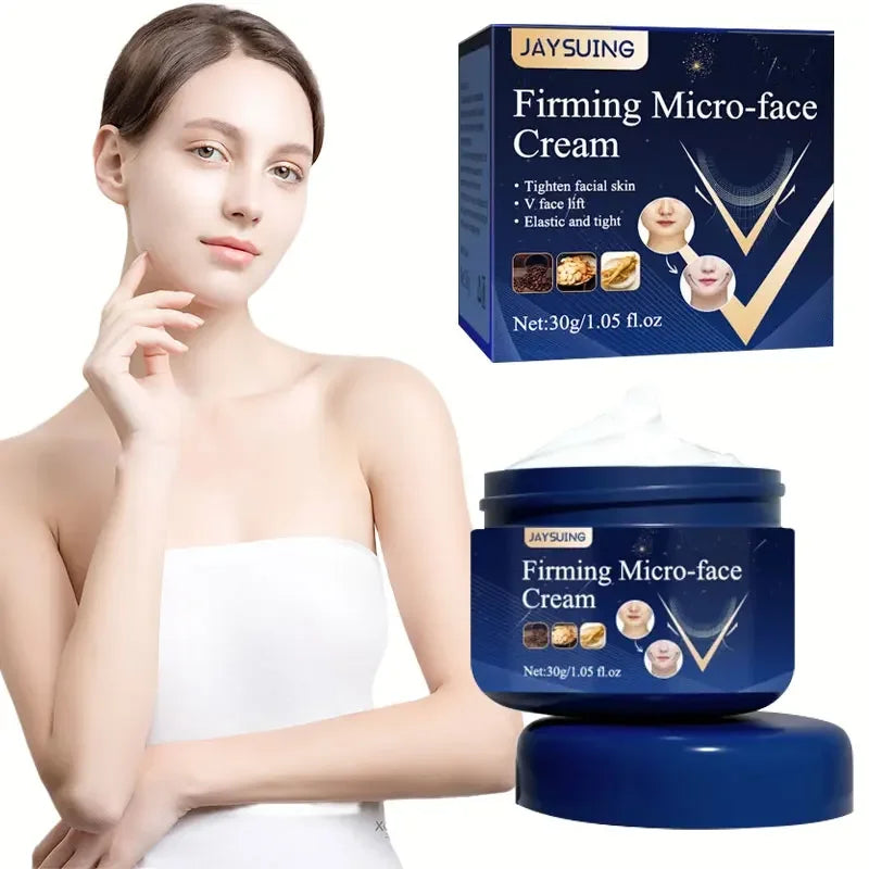 V-Shape Face-lift Slimming Cream Slimming Firming Hydrating and Moisturizing Face Anti-aging Brightening Cream Products 30g
