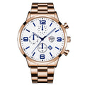 reloj hombre Luxury Business Men Watchs Quartz WristWatch Male Leather Calendar Luminous Clock relogio masculino