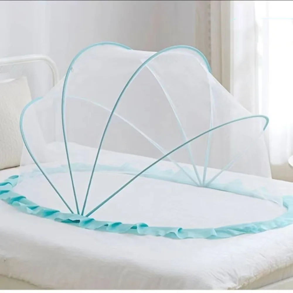 New Foldable Bed Mosquito Net Baby Accessories Undecided Baby Canopy Yurt Plastics Sunshade Mosquito Cover