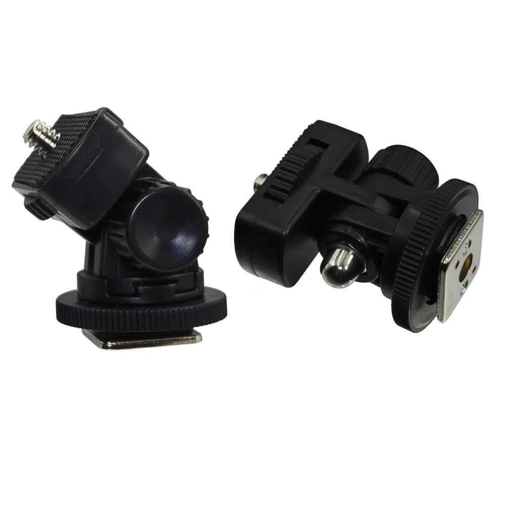 Hot Shoe Phone Mount Adapter for DSLR Camera Mobile Clip Holder Monitor Flexible Tripod Frame