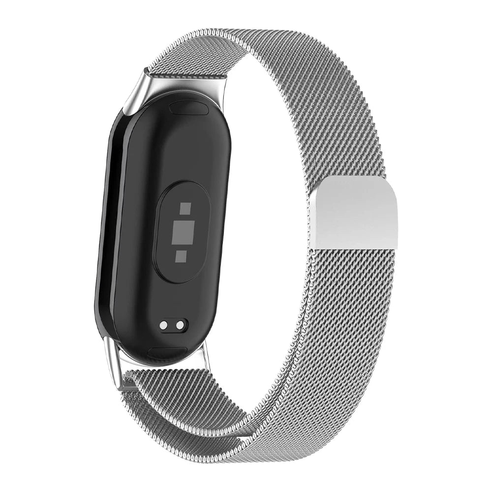 Stainless Steel for mi band 8 9 10 strap miband8 miband accessories magnetic belt correa bracelet for Xiaomi mi band 9 watchband