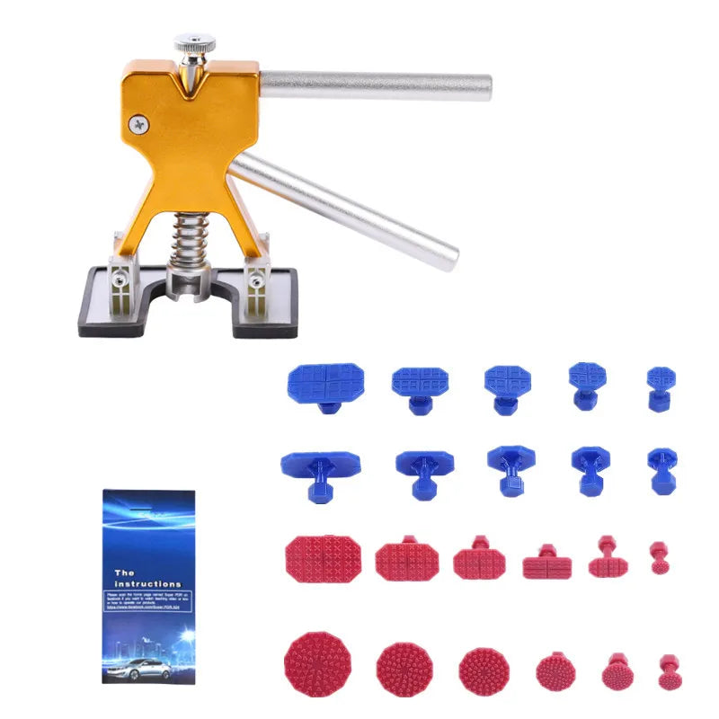 Car Body Sheet Metal Paintless Dent Plastic Puller Kit Auto Hail Pit Removal Repair Tools Hot Multiple Sizes Suction Cup Set