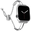 For Apple Watch Women's Metal Strap T-shaped Thin IWatch 910 Universal Bracelet Steel Bracelet IWatch Ultra 49mm44 40 42 38mm
