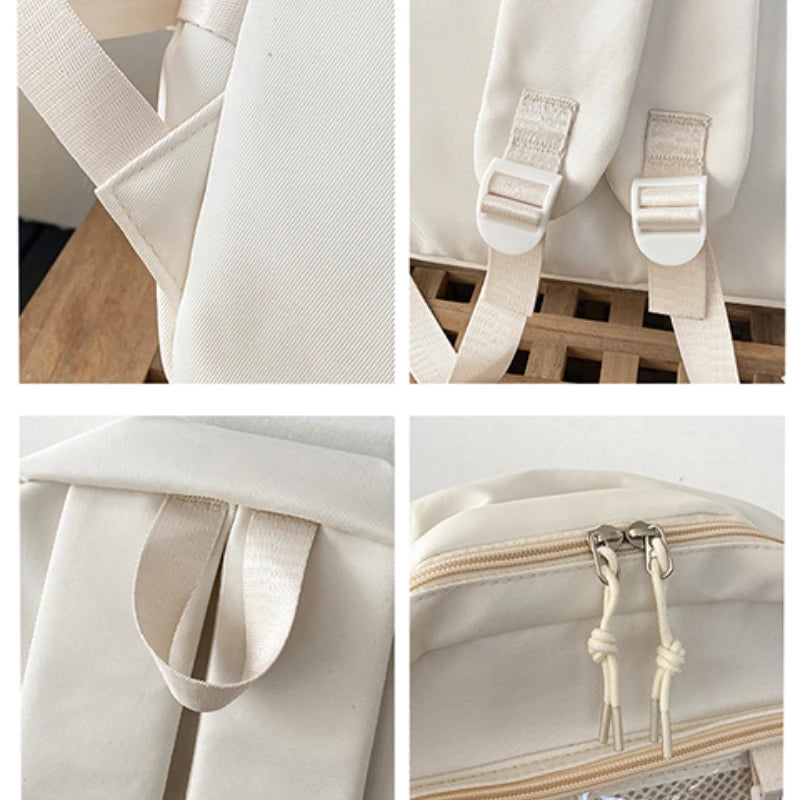 Japanese Style Transparent Ita Bag for Girls Comic Cons Large Capacity Women Backpack Fashion School Bags for College Student JK