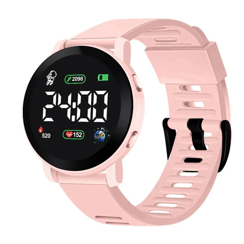 2023 Fashion Men Women Sport Silicone Watches Astronaut Electronic Watch Lightweight Waterproof Wrist Watch LED Display Clock