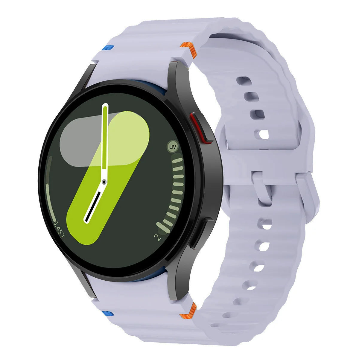Original Silicone Band for Samsung Galaxy Watch 7 6 5 4 44mm 40mm 5Pro 45mm Bracelet for Galaxy Watch 4 6Classic 43mm 47mm Strap
