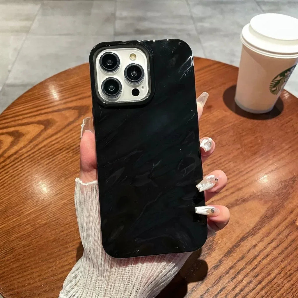 Soft Candy Wavy Pattern Phone Case For iPhone 18 17 16 11 12 13 14 15 Pro Max Xs Max XR 7 8 Plus 17Air Shockproof Bumper Cover