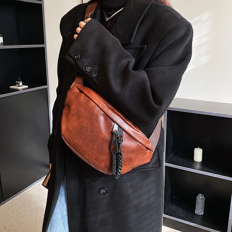 Designer Crossbody Chest Bags Top grade soft Leather Women Waist Bag Fashion  Fanny Pack Phone Packs Luxury ladies Shoulder Bags