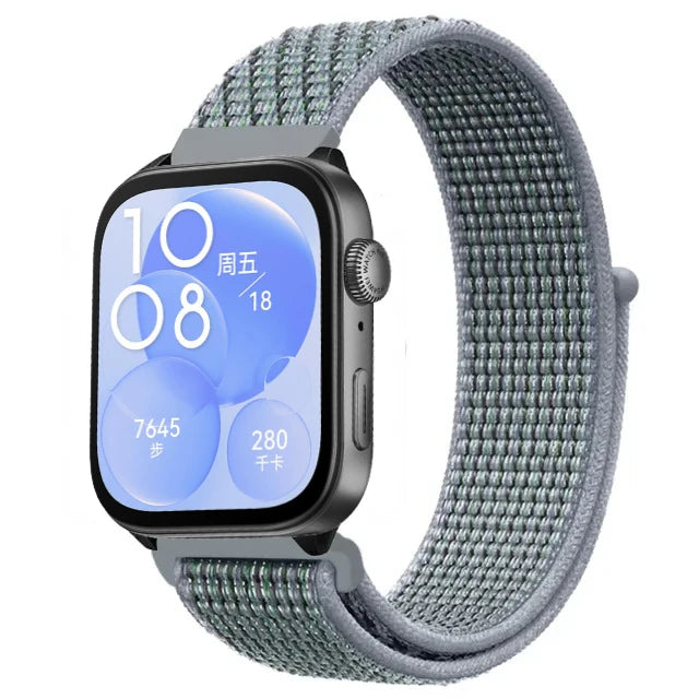 Nylon Loop Strap For Huawei Watch Fit 5/4/3 Sport Breathable Replacement Bracelet Wristband Huawei Watch Fit 4 5 Pro Accessories
