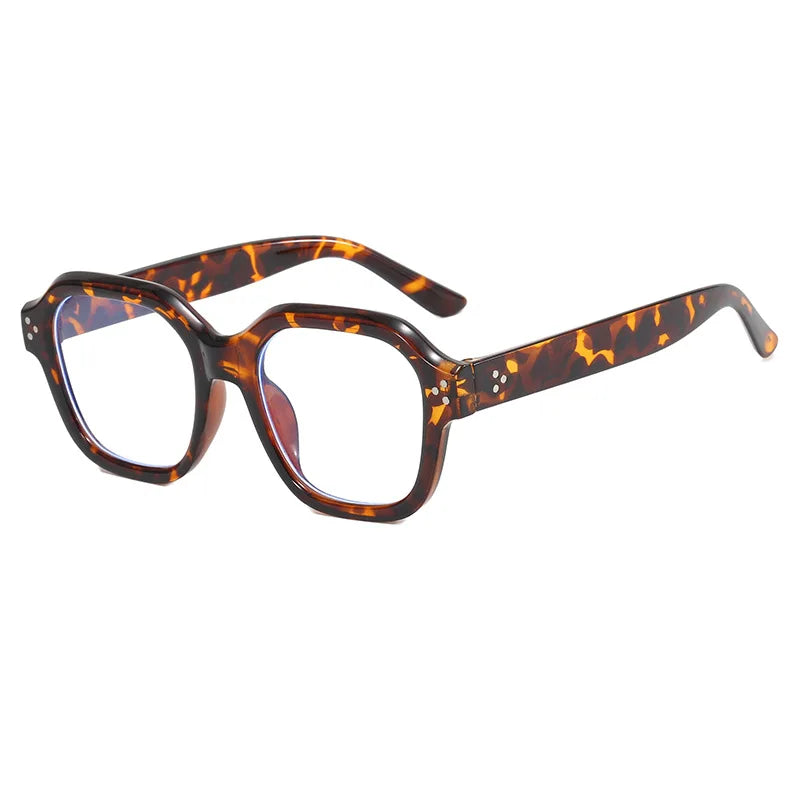 Unisex Retro Blue Light Blocking Eyeglasses Computer Glasses Frame Fashion Anti Blue Light Square Eyewears for Office Women Men