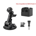 For Go Pro 13 12 11 10 9 8 7 Accessories Car Phone Suction Cup Holder for Insta 360 X5 X4 ACE PRO 2 SJCAM DJI OSMO Action 5 Pro