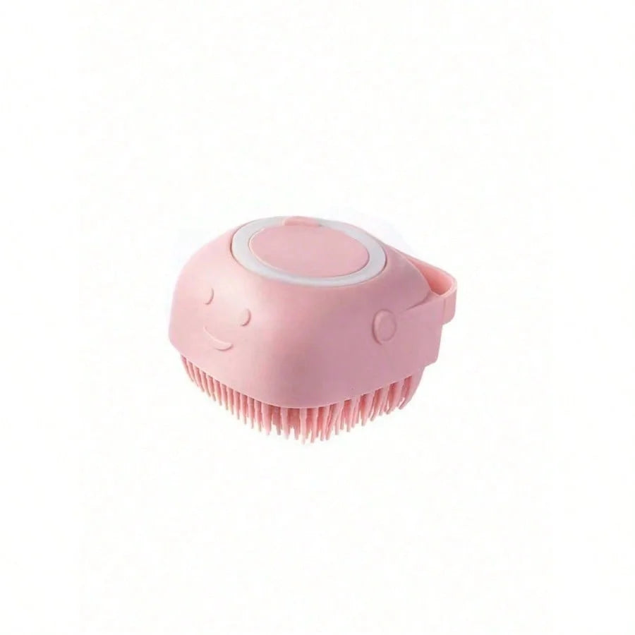 Pet Shampoo Brush,Dog/Cat Bath Brush, Silicone Pet Brush With Shampoo Dispenser,Pet Grooming,Silicone Massage Rubber Bath Comb With Shampoo Dispenser,Dog Brush, Cat Brush,Cat Bath, Dog Bath,Dog/Puppy Massage Brush,Pet Silicon