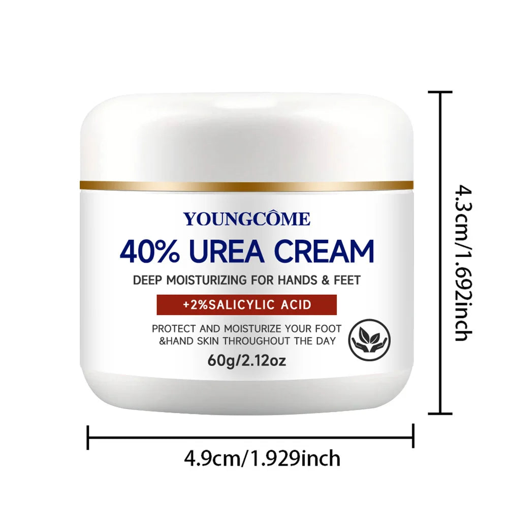 YOUNGCOME 40% urea cream+2% salicylic acid hand and foot deep moisturizing cream, protect and moisturize your skin all day long