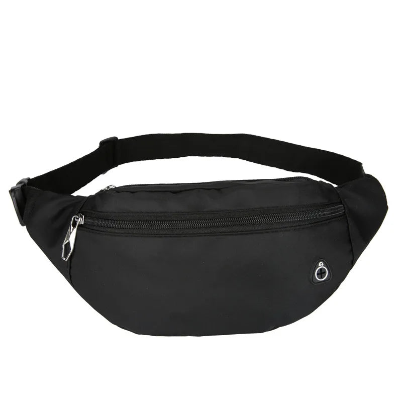New Simple and Fashionable Waist Bag, Casual and Versatile Sports Chest Bag For Men and Women, Dail Running Mobile Phone Bag