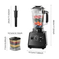 BPA FREE 2L Automatic Program Professional Commercial Blender Mixer Juicer Food Processor Ice Smoothies 220V EU/UK