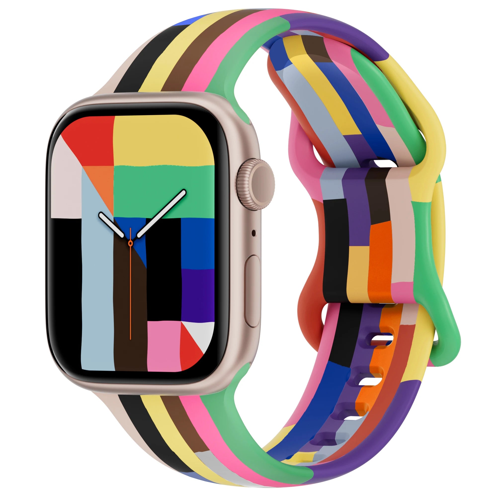 Strap for apple watch band 40mm 44mm 45mm 49mm 41mm 46mm 42mm silicone correas bracelet iwatch series 3 5 6 7 8 9 ultra 2 se 10