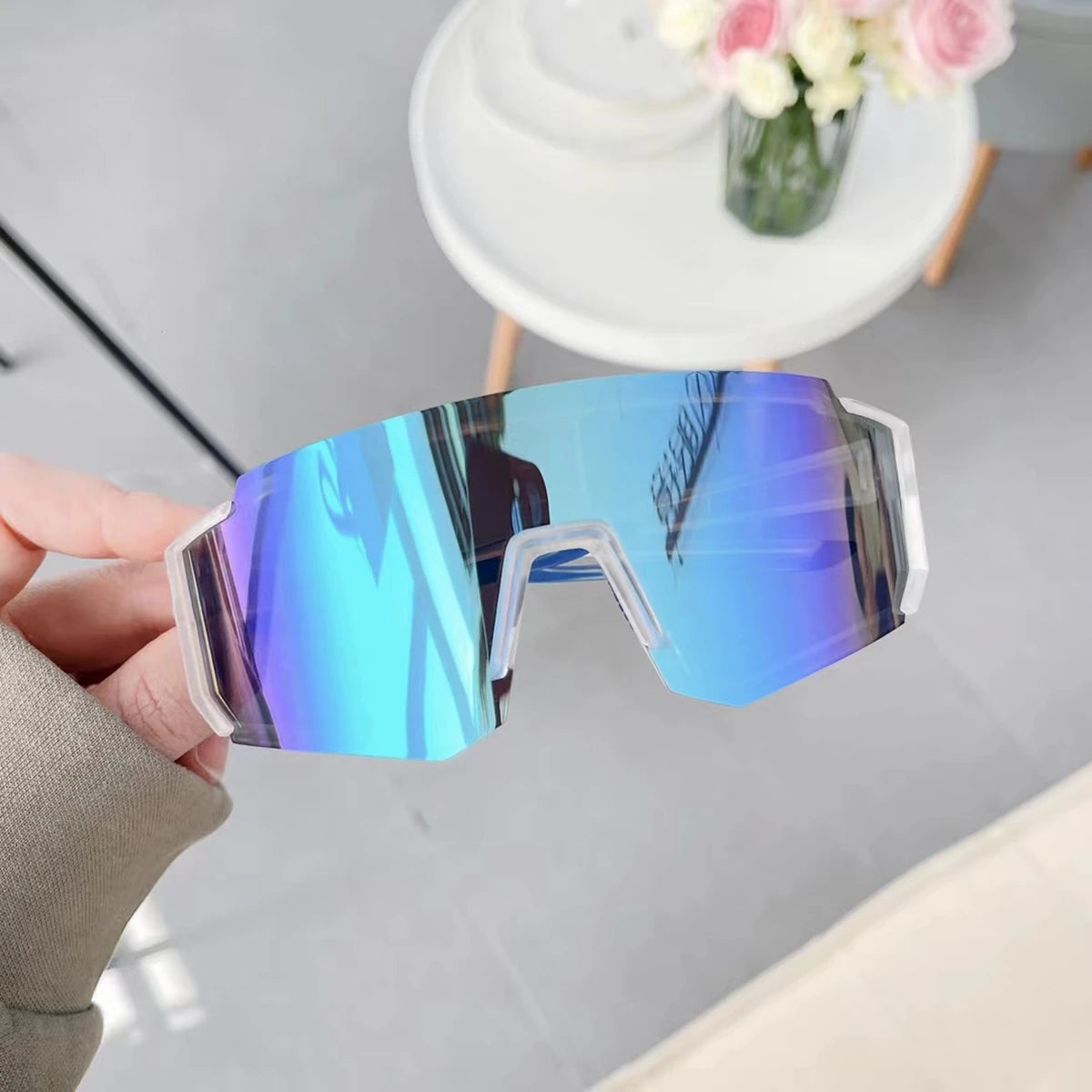 Fashion Designer Cycling Sunglasses Men Mountaineering Fishing Skiing Glasses Women New Outdoor Sports UV400 Windproof Eyewear