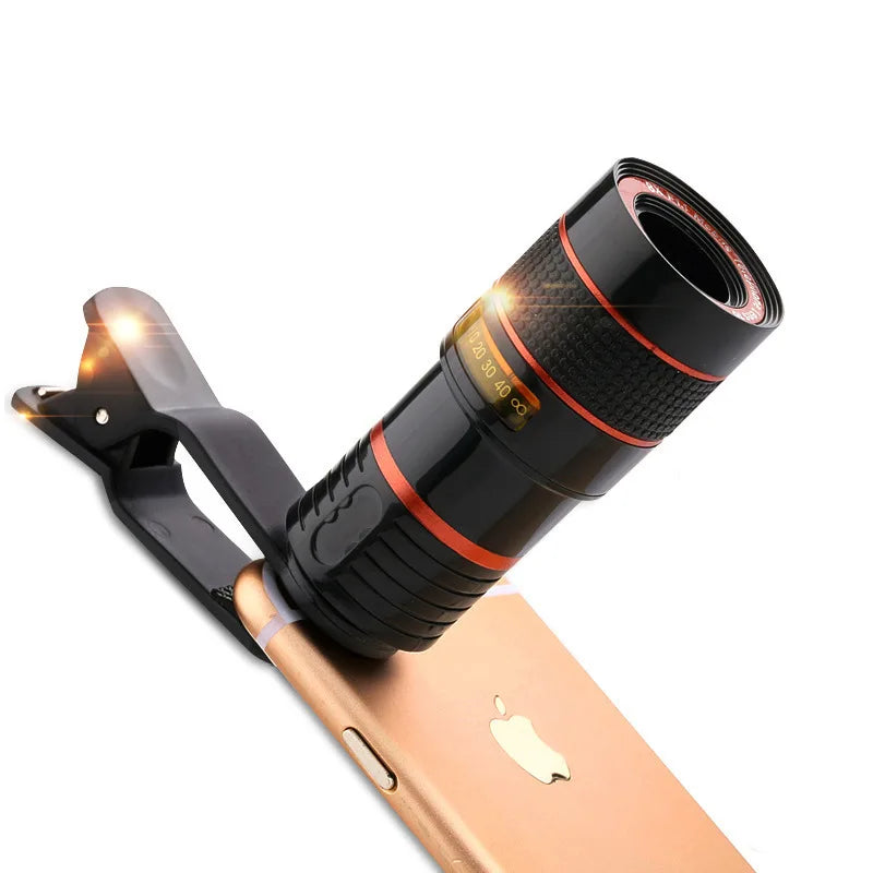 Telephoto Phone Lens Camera Universal Zoom Lens High Definition Focusing Effect Photography Large Light Transmission High Colour
